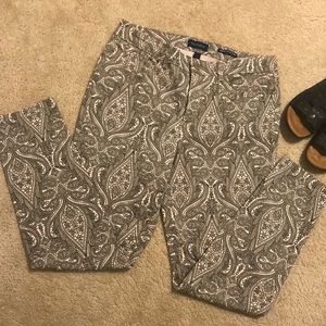 NWOT Charter Club Patterned Pants